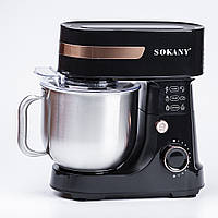 Миксер стационарный Sokany SK-276 Kitchen Master Stand Mixer 1000W 6l миксер с чашей