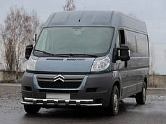 Передня дуга ST015 нерж. для Fiat Ducato 2006-2024 та рр