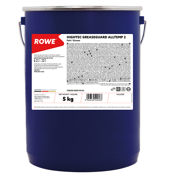 Мастило ROWE GREASEGUARD ALLTEMP 2 (для підвищених температур) /5 кг. (Німеччина)
