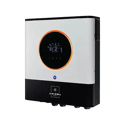 Гібридний інвертор Axioma energy ISMPPT BFP 8000, 48В + 2 МППТ на 8кВт, фото 1