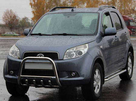 Передня дуга QT006 нерж. для Daihatsu Terios 2006-2024 рр, фото 2