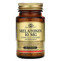 Мелатонин "Melatonin" Solgar, 10 мг, 60 таблеток