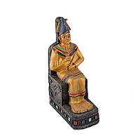 Статуэтка фараон Рамзес на троне 15,5х5х9 см Bingo (43412.002)