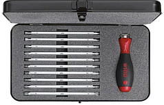 Wiha SYSTEM 6 SET telescopic і насадки, 11 предметів