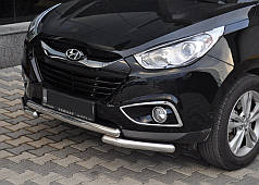Передня дуга ST014-1 нерж. для Hyundai IX-35 2010-2015рр
