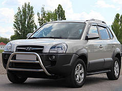 Кенгурятник WT022 нерж. для Hyundai Tucson JM 2004-2024 рр