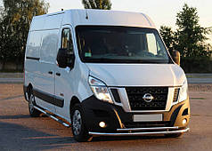 Передній захист ST016 нерж. для Nissan NV400 2010-2024 рр