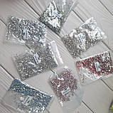 Стрази 2 мм, колір блакитний, 5000 шт. РОЗПРОДАЖ, фото 2