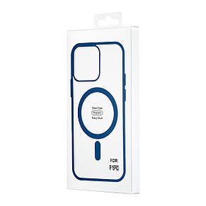 Чохол Color Edge with MagSafe iPhone 15 Pro Navy Blue, фото 3
