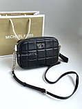 Сумка Michael Kors Оригінал ШКІРА Jet Set Medium Quilted Leather Camera Bag, фото 5