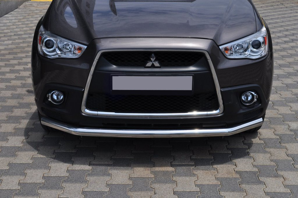 Передній захист ST008 нерж. для Mitsubishi ASX 2010-2023 рр