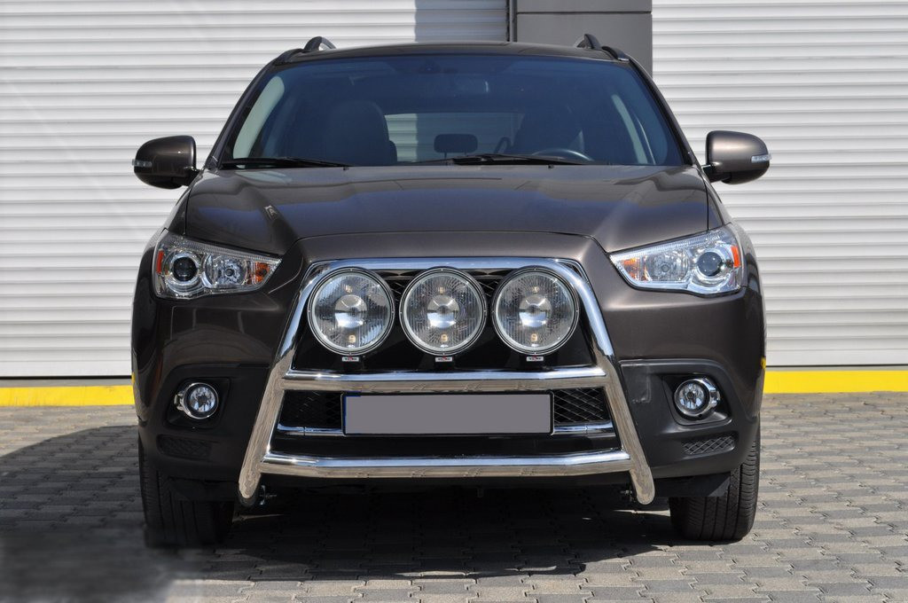 Кенгурятник WT018 нерж. для Mitsubishi ASX 2010-2023 рр