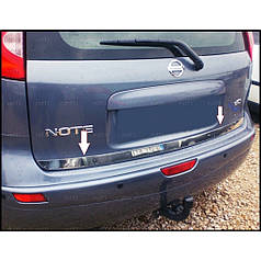 Кромка багажника нерж. для Nissan Note 2004-2013 рр