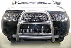 Кенгурятник WT018 нерж. для Mitsubishi L200 2006-2015 рр