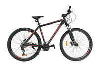 Велосипед горный Crosser One 29" 21 рама (3*10) DEORE Черно-красный