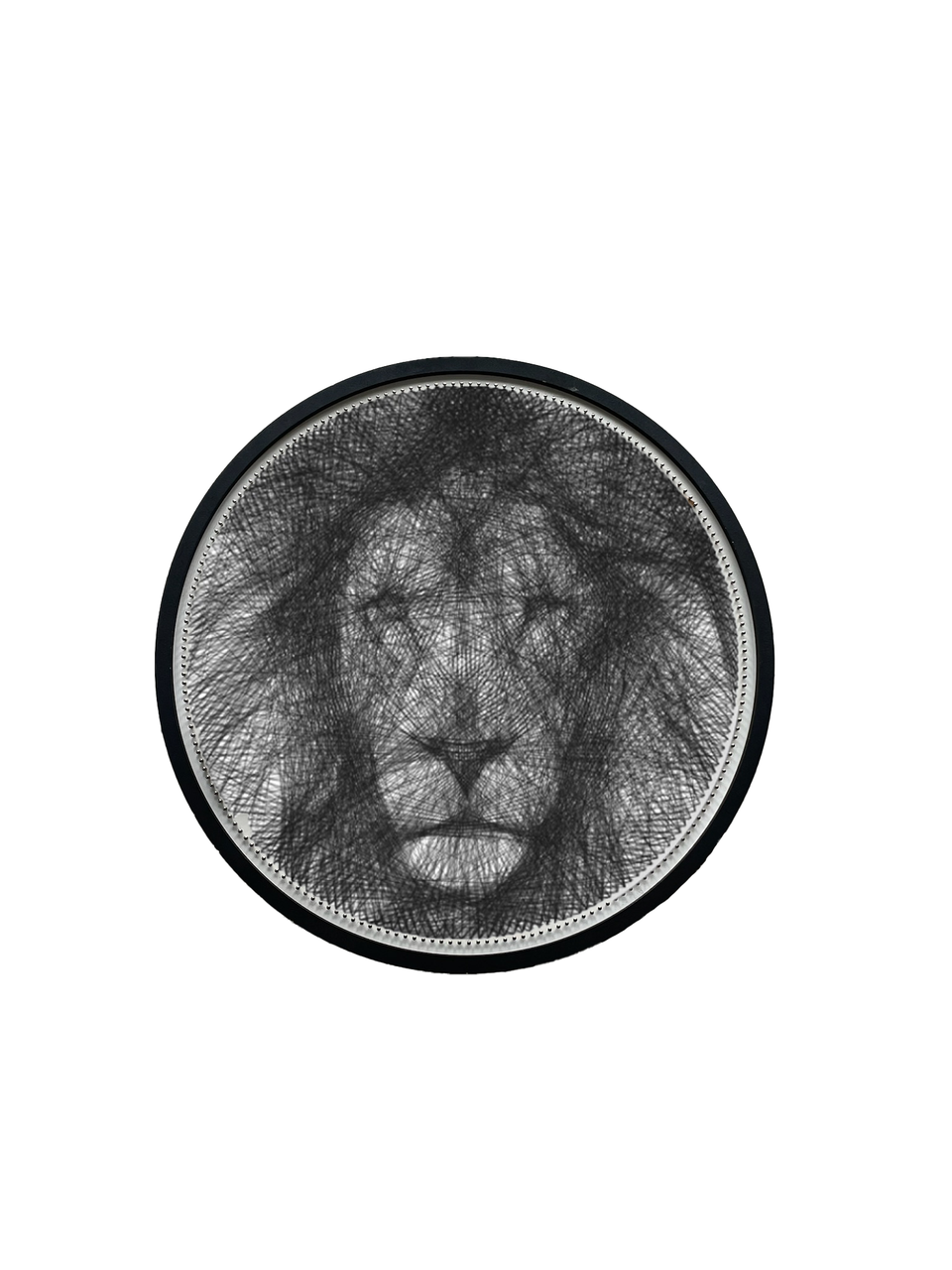 Набір для створення картини «Лев» ниткою StringArt Комплектація 1