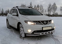 Передній захист ST015 нерж для Nissan Murano 2008-2014 рр