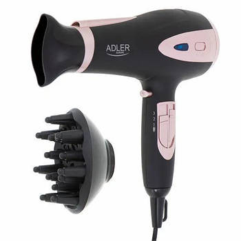 Фен для волосся з іонізацією Adler AD 2248 2200W Black