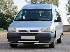 Передній захист ST009 нерж 60 мм для Citroen Jumpy 1996-2007 років