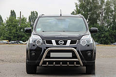 Передній захист WT003 нерж для Nissan X-trail T31 2007-2014рр