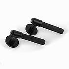 Ручки дверні MVM A-2023 чорна, фото 3