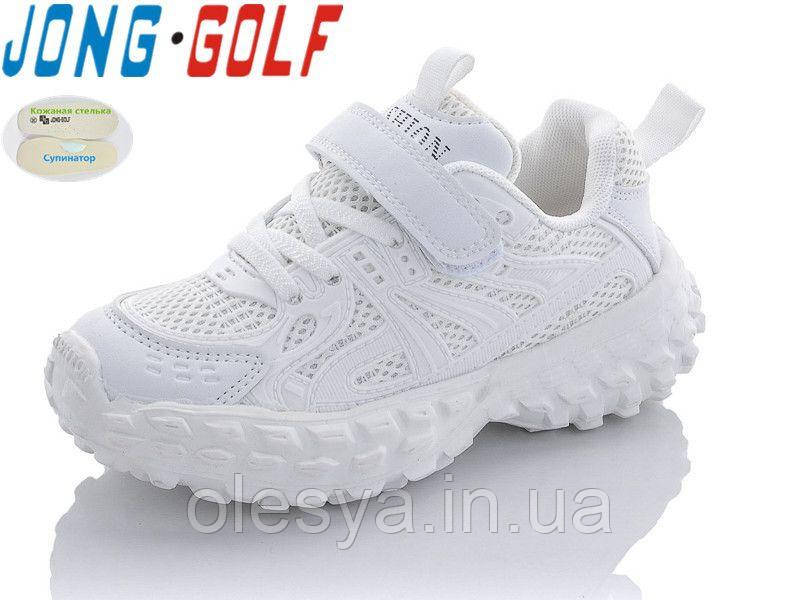 Кроссовки детские белые для девочек тм Jong Golf Розміри 31- 35
