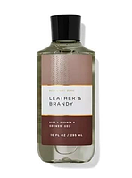 Гель для душу чоловічий LEATHER & BRANDY Bath&Body Works, 295 мл