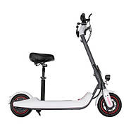 Електросамокат E-Scooter 10" дюймів складаний (мотор 400Вт, акумулятор 36В, фара) ES079, фото 4