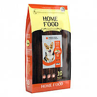 Home Food Dog Adult Medium cухой корм "Индейка и лосось" для кожи и шерсти собак 10 кг