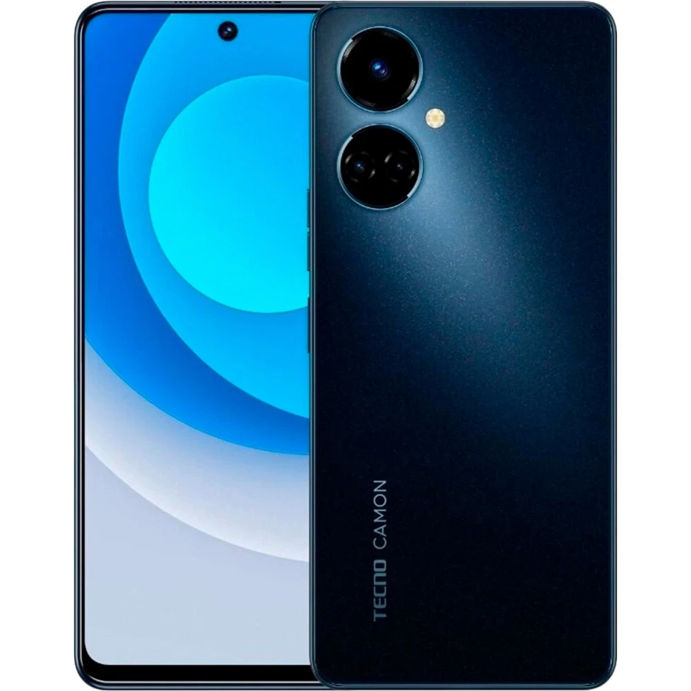 Смартфон TECNO Camon 19 6/128GB (CI6n) Eco Black