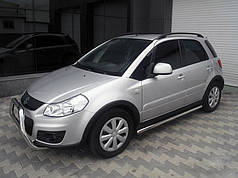 Бічні труби d50 2 шт.  нерж для Suzuki SX4 2006-2013рр