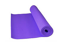 Килимок для йоги та фітнесу Power System PS-4014 Fitness Yoga Mat Purple