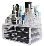 Cosmetic storage box, Органайзер для косметики акриловый, пластиковый органайзер для косметики, акриловый, в