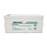Гелевый аккумулятор Jarrett 12В, 250Ач для домашних систем электропитания