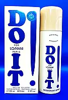 Набор мужской Lomani Do It (Духи 100 ml + Дезодорант 200 ml)