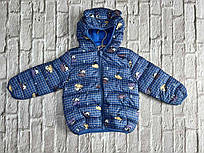 Куртка дитяча демісезонна стьобана на хлопчика 90-130 см "FLAMINGO" недорого від прямого постачальника