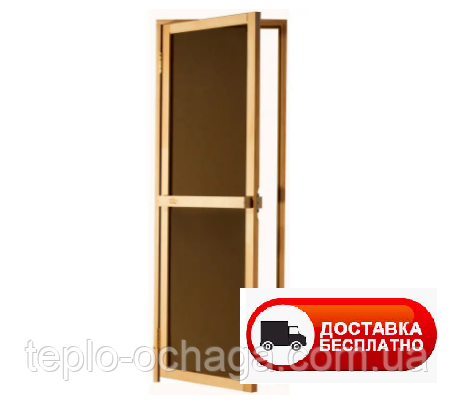 Двері для лазні та сауни Tesli Bravo Sateen 1900*700