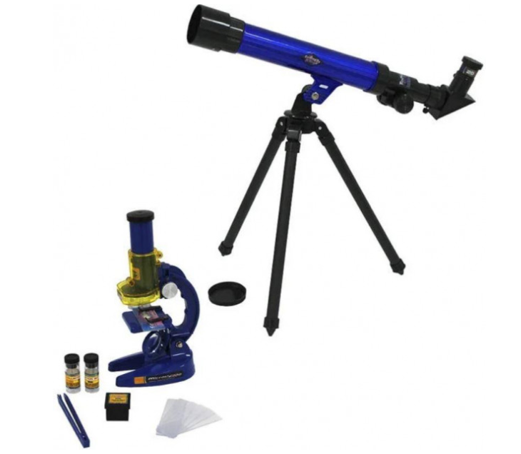 Дитячий мікроскоп 2 в 1 HLV SK 0014