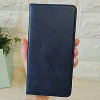 Чехол для Xiaomi redmi Note 10 / Note 10s книжка подставка с магнитом и визитницей Business Leather