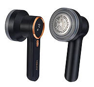 Машинка для стрижки катишок Sokany SK-12004 з дисплеєм акумуляторна для чищення одягу 9 Вт Чорна