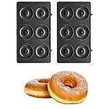 Вафельниця 5в1 Zepline 2200W ZP-802 Мультимейкер зі змінними панелями для сендвічів пончиків гриль горішниця, фото 7