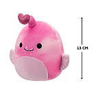 М'яка іграшка Squishmallows – Риба-вудильник Сі (13 cm) SQVA00807, фото 2