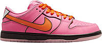 Кроссовки Nike SB Dunk Low x Powerpuff Girls Pink Orange Black