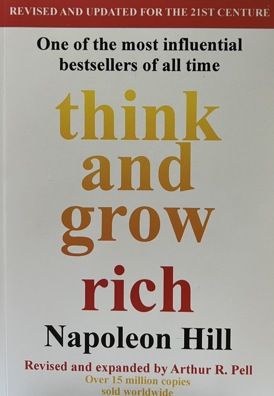 Think and grow rich Napoleon Hill (eng) Думай та багатій Наполеон Хілл(м'як.обкл)