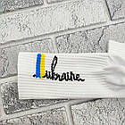 Шкарпетки жіночі високі весна/осінь р.36-40 білі з малюнками теніс URBAN 30038584, фото 4