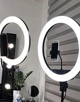 Кільцева світлодіодна led-лампа для знімання 30 см Ring Fill Light QX300 Кільце для селфі на телефон