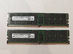 Оперативна пам'ять серверна Micron DDR4-2400 16Gb ECC Registered (MTA36ASF2G72PZ-2G3B1QG) Б/У