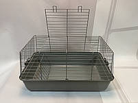 Клітка для кролів, свинок та середніх гризунів 60х36х40 см, фото 2