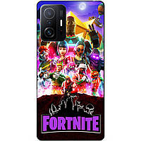 Силіконовий чохол бампер для Xiaomi 11T / 11T Pro з малюнком Fortnite Фортнайт