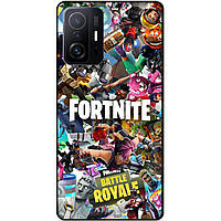 Силіконовий чохол бампер для Xiaomi 11T / 11T Pro з картинкою Fortnite Фортнайт